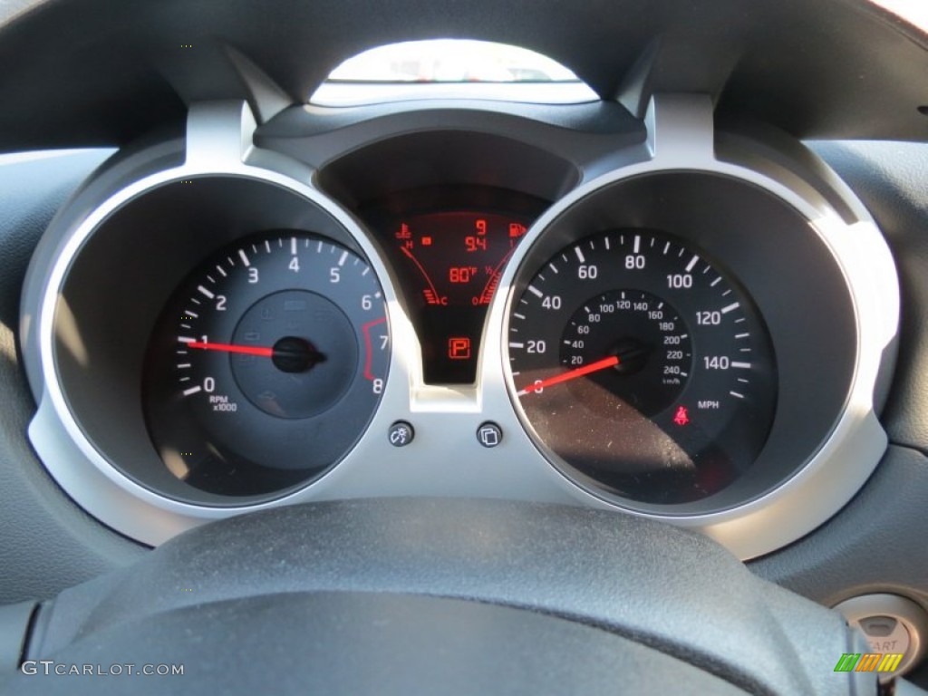 2012 Nissan Juke SL Gauges Photo #65712065