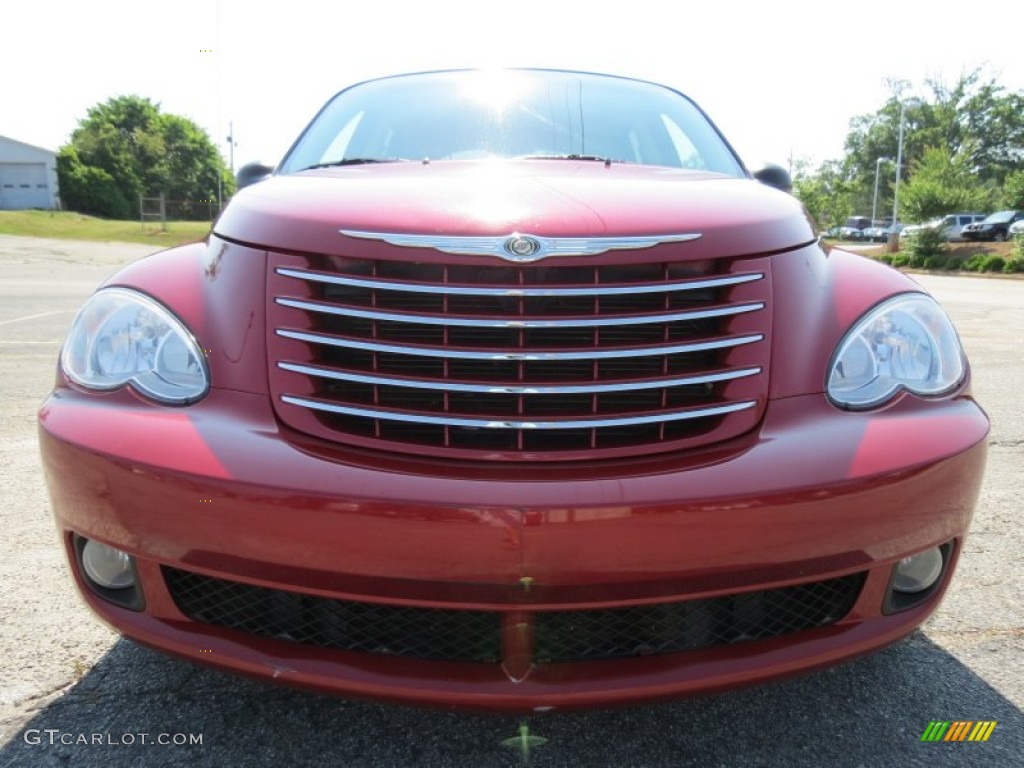 2007 PT Cruiser GT - Inferno Red Crystal Pearl / Pastel Pebble Beige photo #2