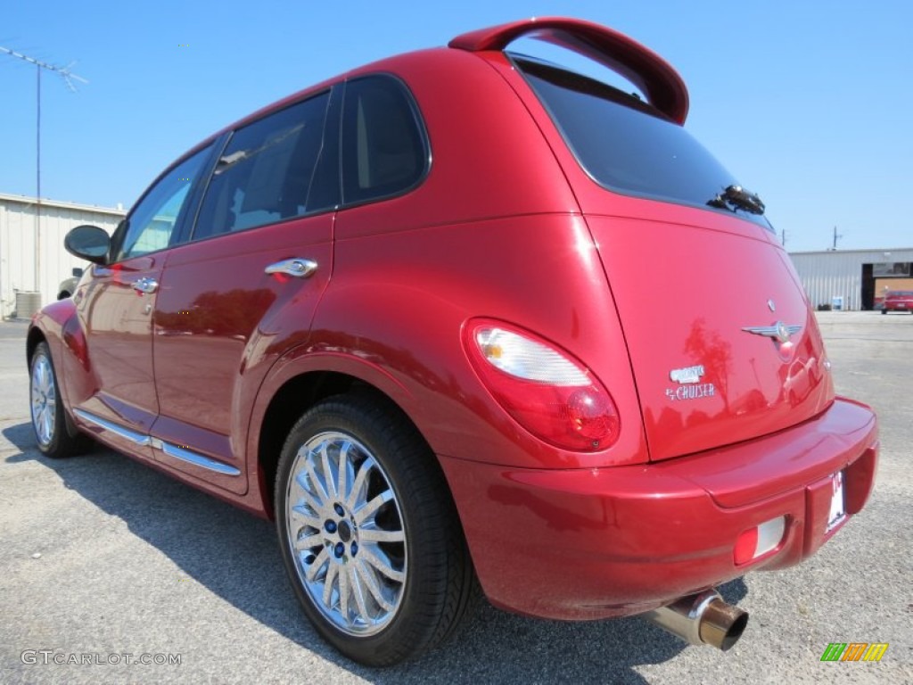 2007 PT Cruiser GT - Inferno Red Crystal Pearl / Pastel Pebble Beige photo #5