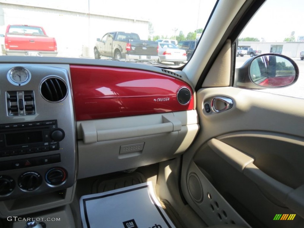 2007 PT Cruiser GT - Inferno Red Crystal Pearl / Pastel Pebble Beige photo #17