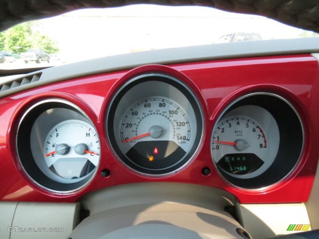 2007 PT Cruiser GT - Inferno Red Crystal Pearl / Pastel Pebble Beige photo #22