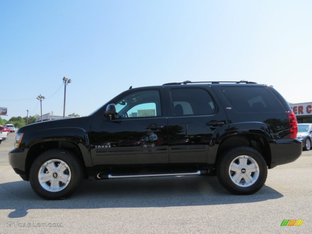 2012 Tahoe Z71 4x4 - Black / Ebony photo #4