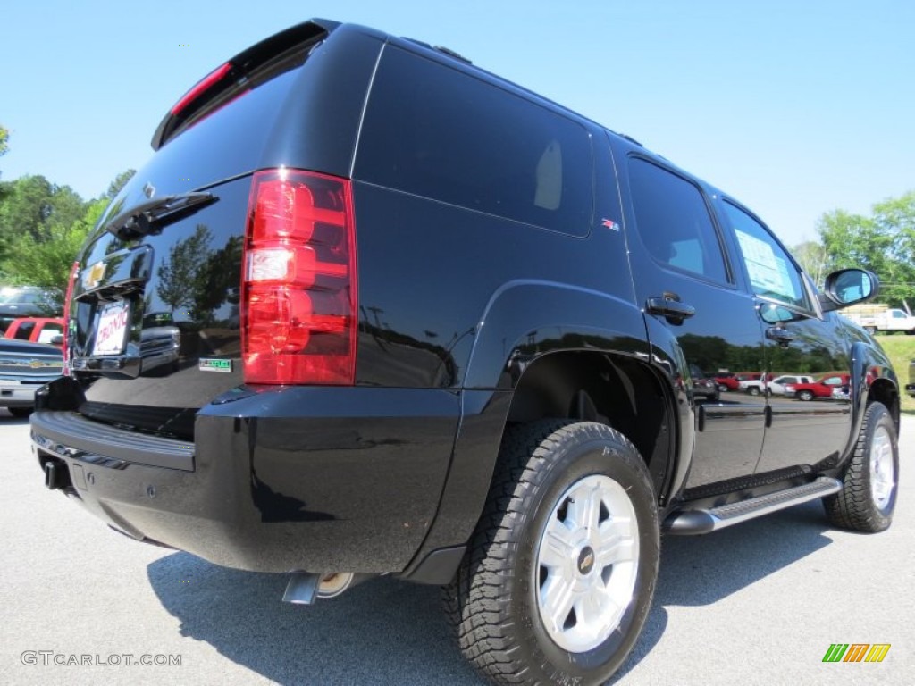 2012 Tahoe Z71 4x4 - Black / Ebony photo #7