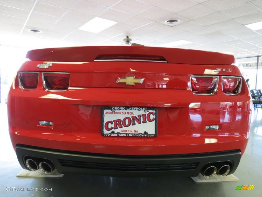 2012 Camaro ZL1 - Victory Red / Black photo #6