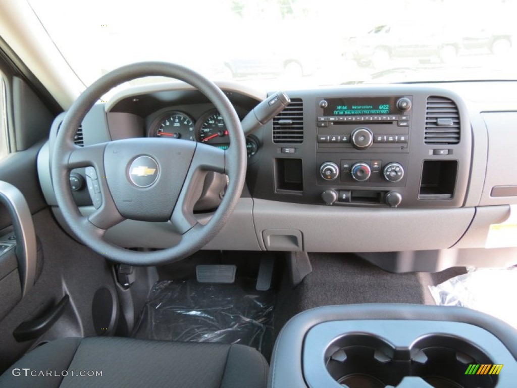 2012 Silverado 1500 LS Extended Cab - Mocha Steel Metallic / Dark Titanium photo #13