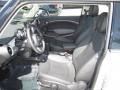 Carbon Black 2011 Mini Cooper Hardtop Interior Color