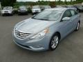 2013 Iridescent Silver Blue Pearl Hyundai Sonata Limited  photo #3