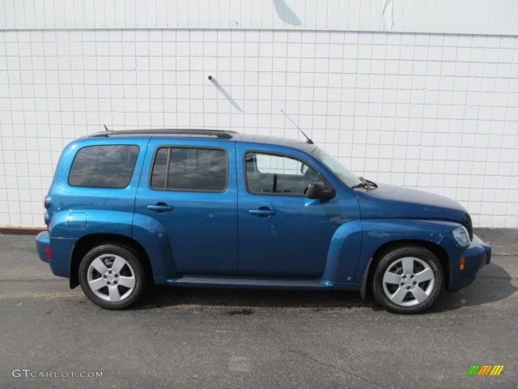 Aqua Blue Metallic 2009 Chevrolet HHR LS Exterior Photo #65716680