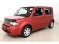 Scarlet Red 2009 Nissan Cube 1.8 S Exterior