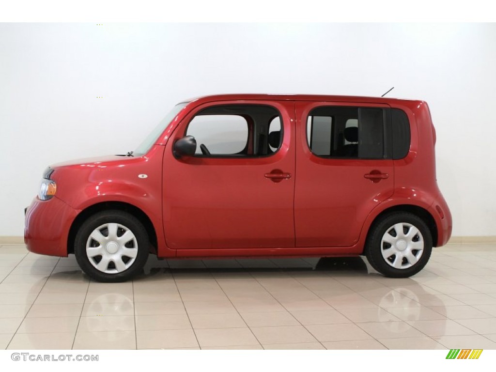 Scarlet Red 2009 Nissan Cube 1.8 S Exterior Photo #65718167