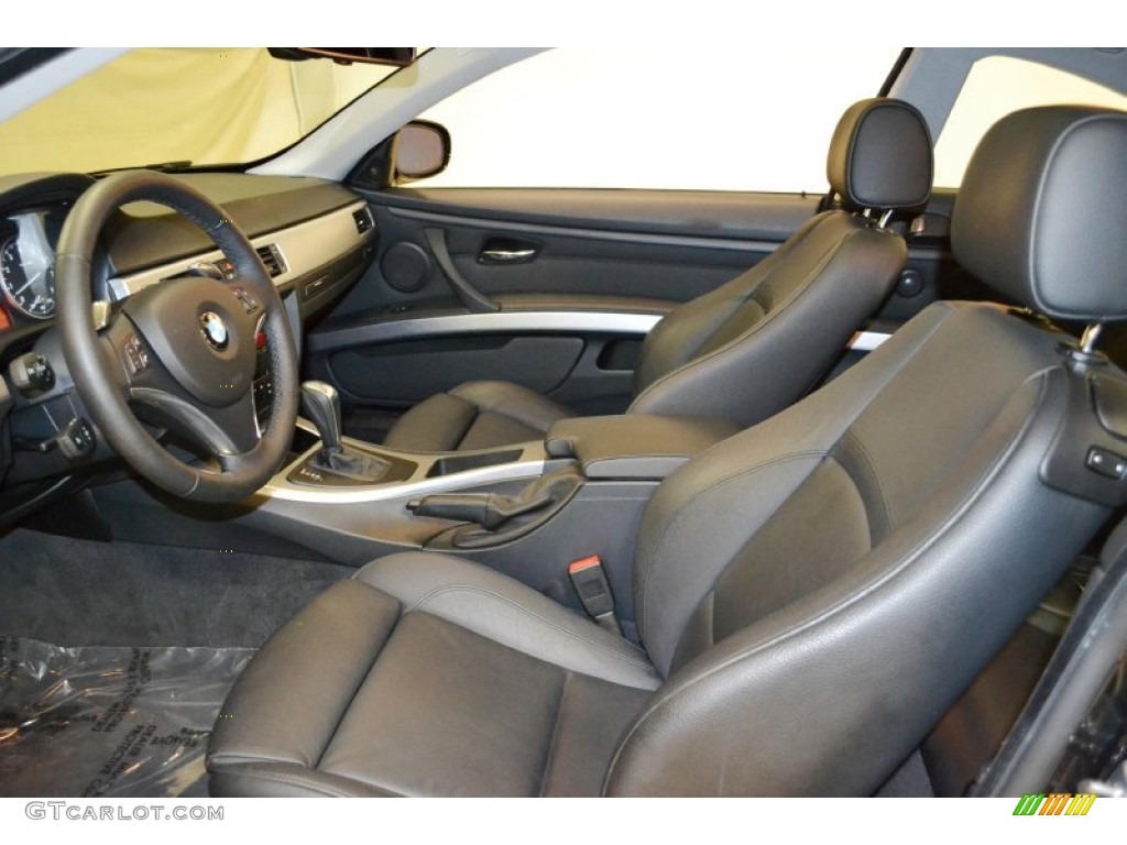 Black Interior 2010 BMW 3 Series 328i Coupe Photo #65718356