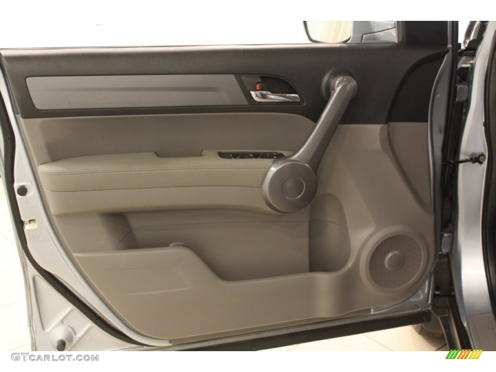 2009 CR-V EX-L 4WD - Glacier Blue Metallic / Gray photo #5
