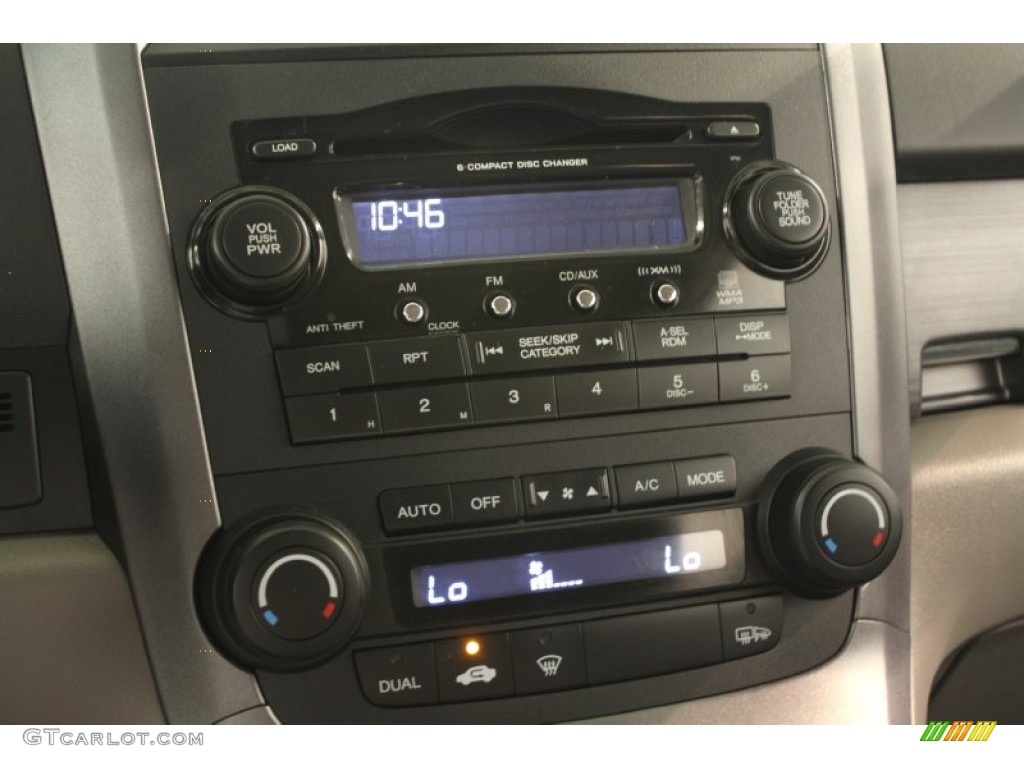 2009 CR-V EX-L 4WD - Glacier Blue Metallic / Gray photo #10