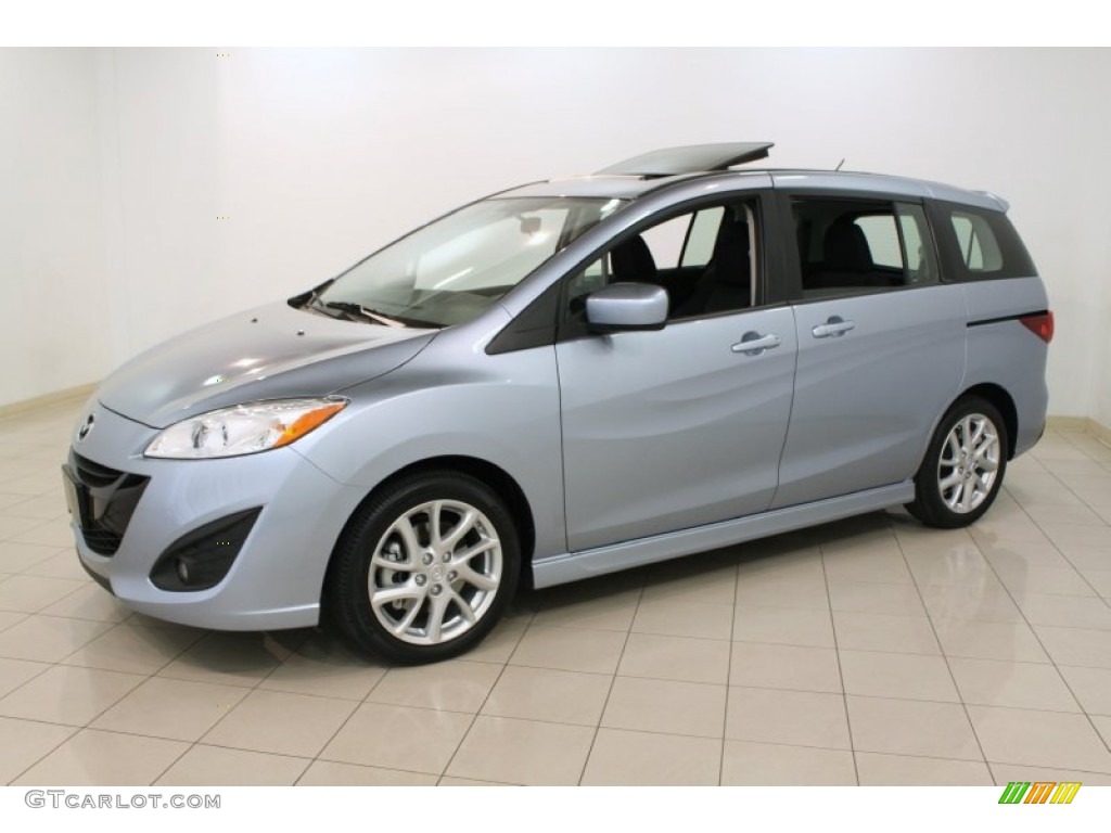 Clear Water Blue Metallic 2012 Mazda MAZDA5 Touring Exterior Photo #65718515