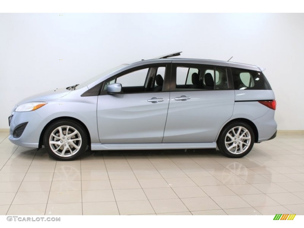 Clear Water Blue Metallic 2012 Mazda MAZDA5 Touring Exterior Photo #65718524