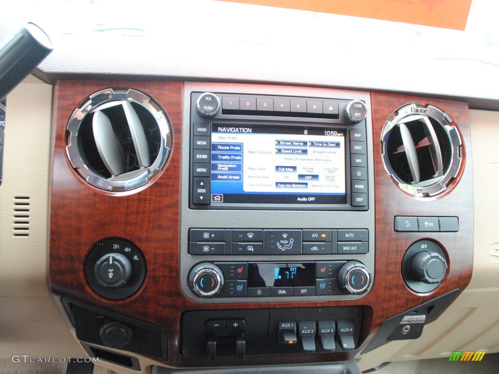 2011 F250 Super Duty King Ranch Crew Cab 4x4 - Royal Red Metallic / Chaparral Leather photo #22