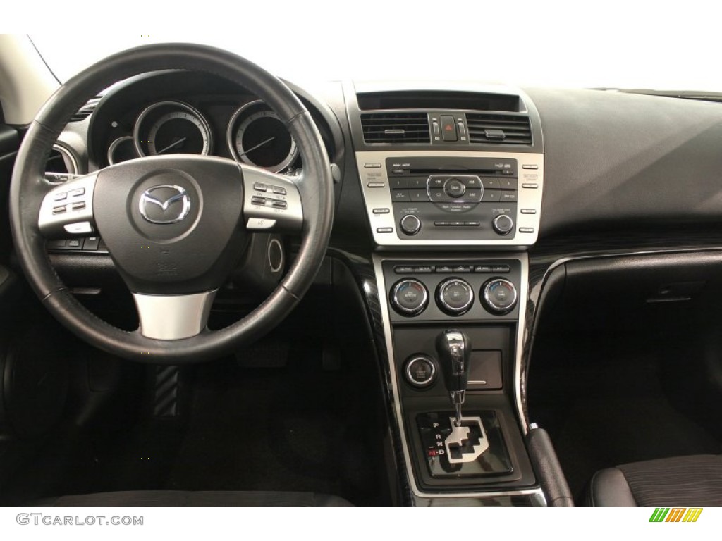 2009 Mazda MAZDA6 i Touring Black Dashboard Photo #65718758