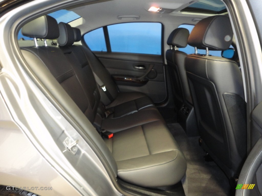 2011 3 Series 335i xDrive Sedan - Space Gray Metallic / Black Dakota Leather photo #24