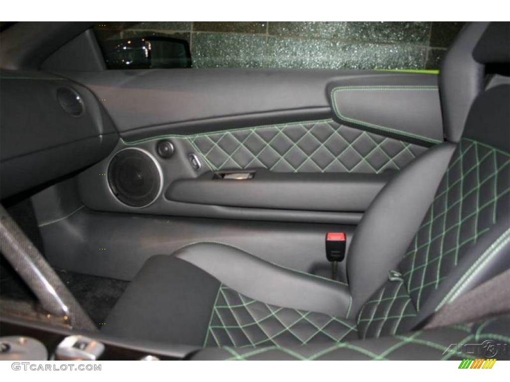 Nero Perseus Interior 2009 Lamborghini Murcielago LP640 Coupe Photo #6572028