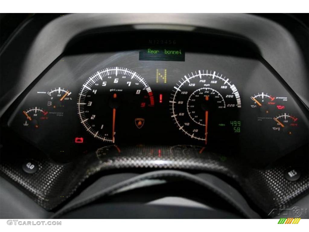 2009 Lamborghini Murcielago LP640 Coupe Gauges Photo #6572038