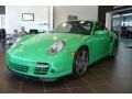 2009 Green Paint to Sample Porsche 911 Turbo Coupe  photo #2