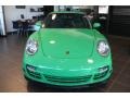 2009 Green Paint to Sample Porsche 911 Turbo Coupe  photo #7
