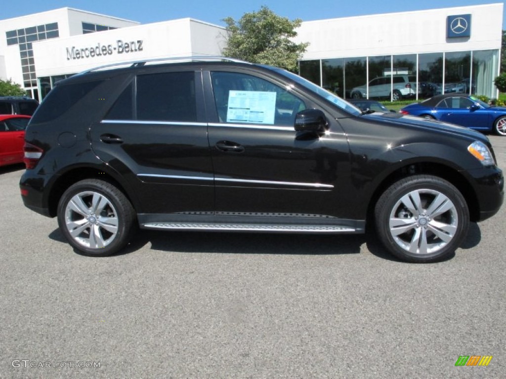 Verde Brook Metallic 2011 Mercedes-Benz ML 350 4Matic Exterior Photo #65722232