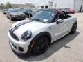 White Silver Metallic 2012 Mini Cooper John Cooper Works Roadster Exterior