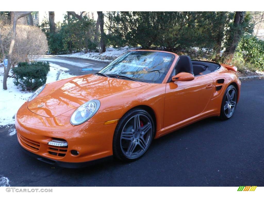 Orange Paint to Sample Porsche 911