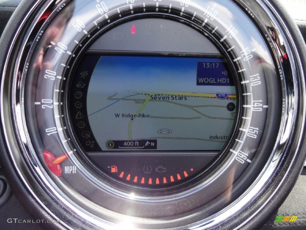 2012 Mini Cooper John Cooper Works Roadster Navigation Photos