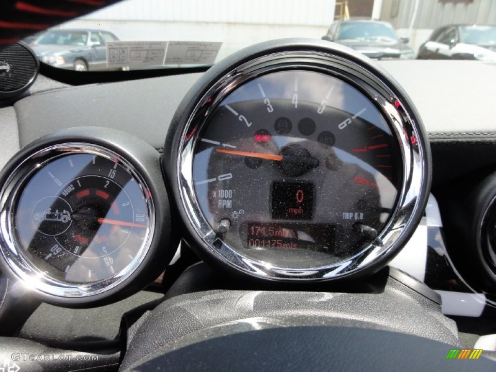2012 Mini Cooper John Cooper Works Roadster Gauges Photo #65723195
