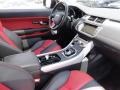 Dynamic Ebony/Pimento 2012 Land Rover Range Rover Evoque Coupe Dynamic Interior Color