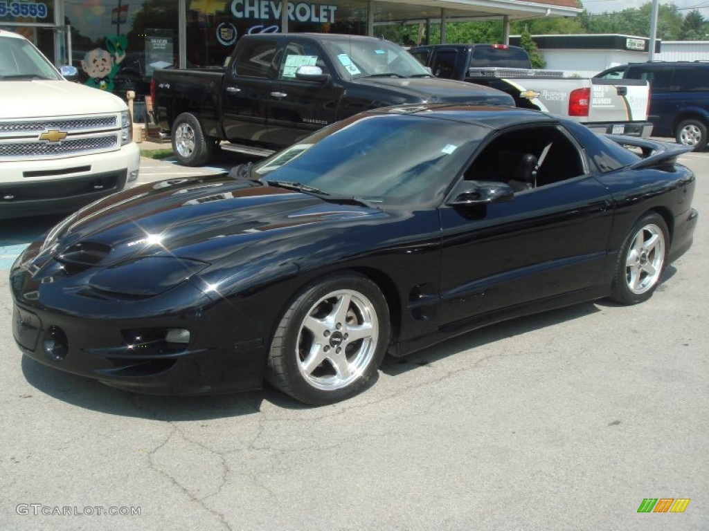 Black 2000 Pontiac Firebird Trans Am WS-6 Coupe Exterior Photo #65724789