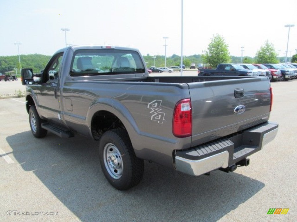 2012 F250 Super Duty XL Regular Cab 4x4 - Sterling Grey Metallic / Steel photo #11