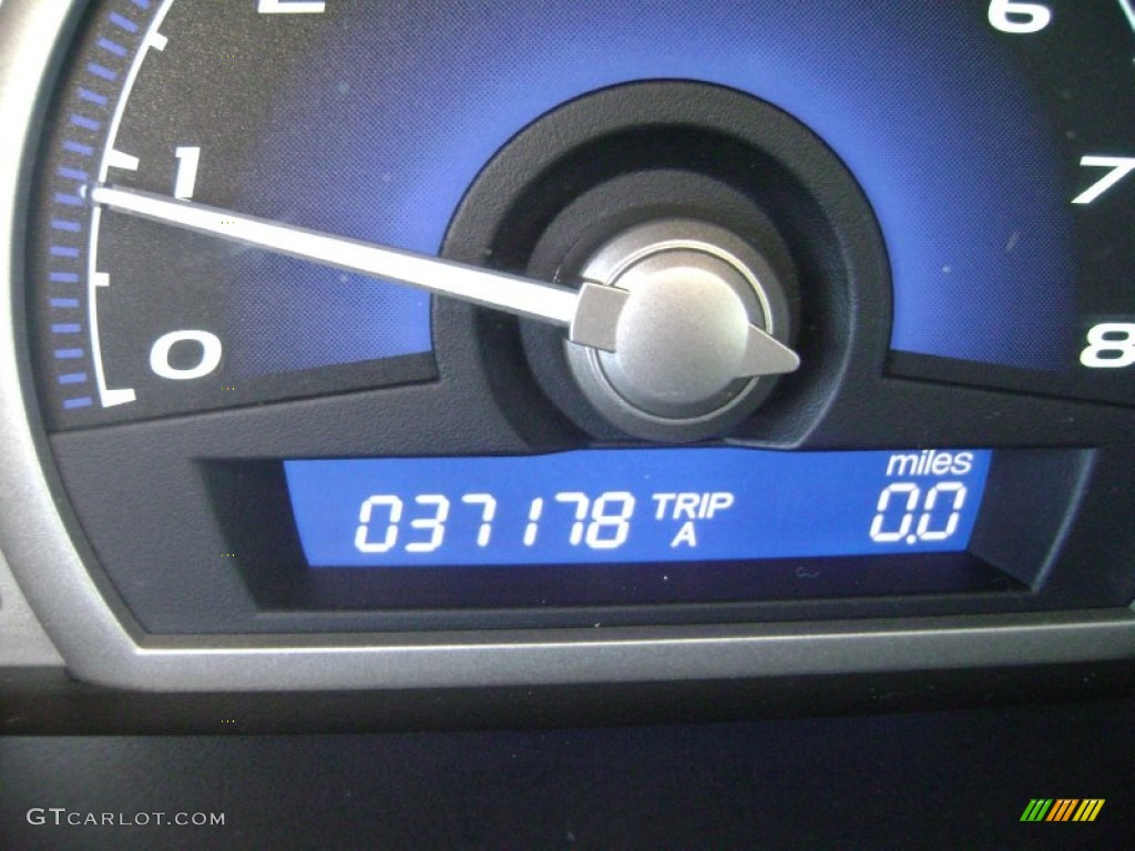 2010 Civic EX Sedan - Urban Titanium Metallic / Beige photo #14