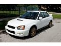 Aspen White 2004 Subaru Impreza WRX Sedan Exterior