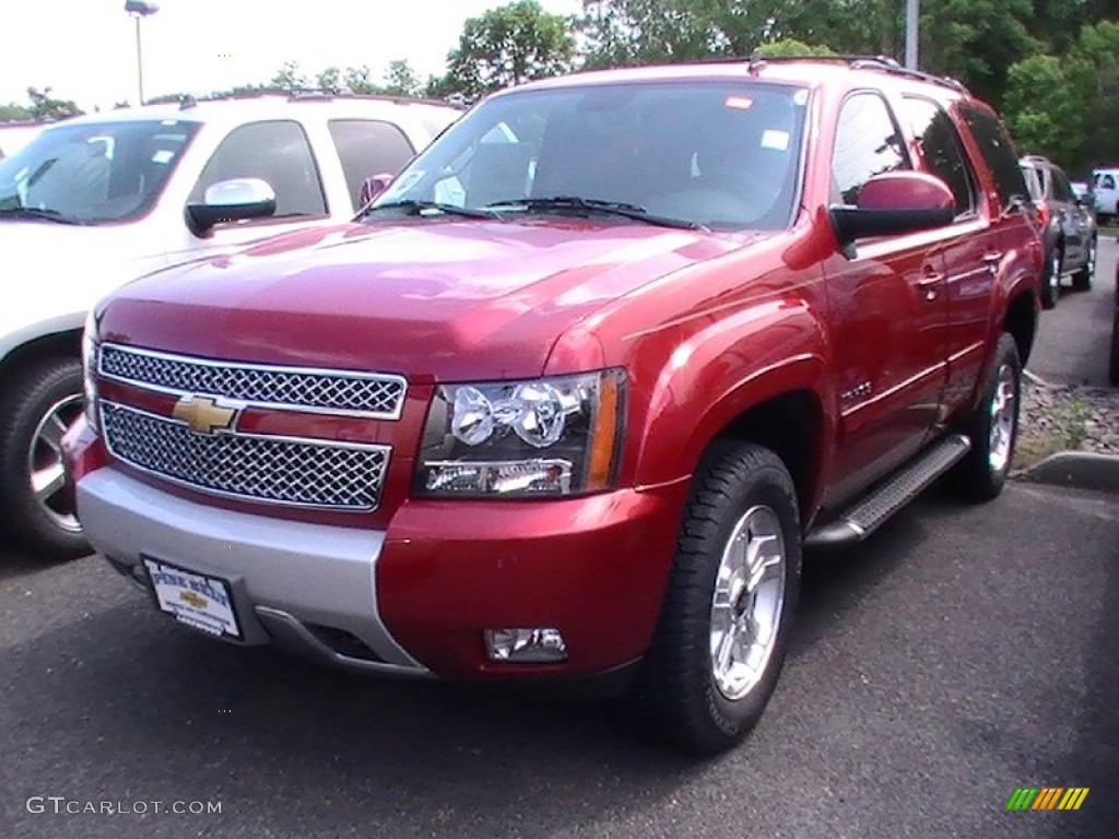 2012 Tahoe LT 4x4 - Crystal Red Tintcoat / Ebony photo #1