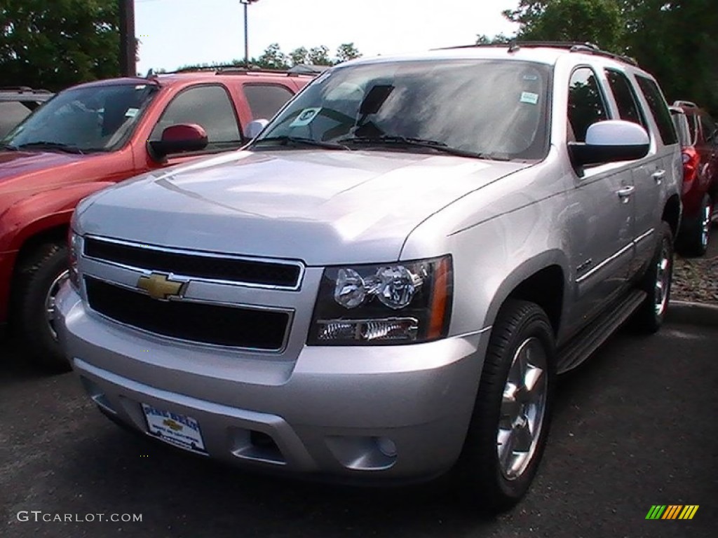 2012 Tahoe LS 4x4 - Silver Ice Metallic / Ebony photo #1