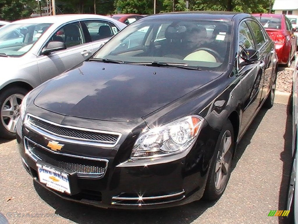 2012 Malibu LT - Black Granite Metallic / Cocoa/Cashmere photo #1