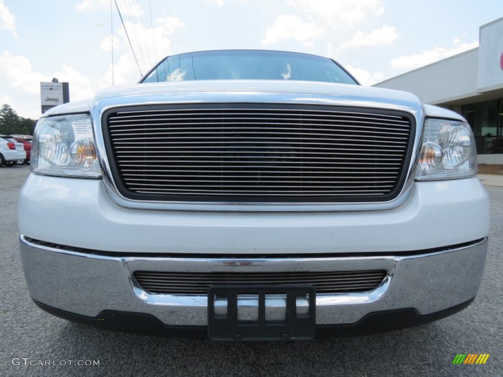 2006 F150 XLT SuperCrew - Oxford White / Tan photo #2