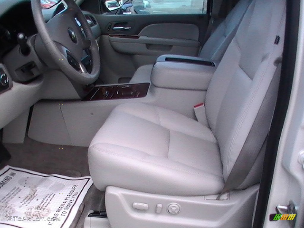 2012 Tahoe LTZ 4x4 - White Diamond Tricoat / Light Titanium/Dark Titanium photo #2