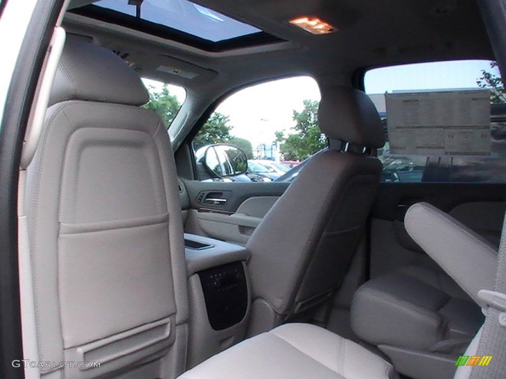 2012 Tahoe LTZ 4x4 - White Diamond Tricoat / Light Titanium/Dark Titanium photo #3