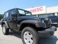 2012 Black Forest Green Pearl Jeep Wrangler Sport S 4x4 #65680976