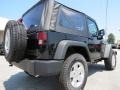 2012 Black Forest Green Pearl Jeep Wrangler Sport S 4x4  photo #7