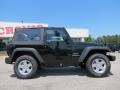 2012 Black Forest Green Pearl Jeep Wrangler Sport S 4x4  photo #8