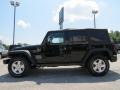 2012 Black Forest Green Pearl Jeep Wrangler Unlimited Sport S 4x4  photo #4