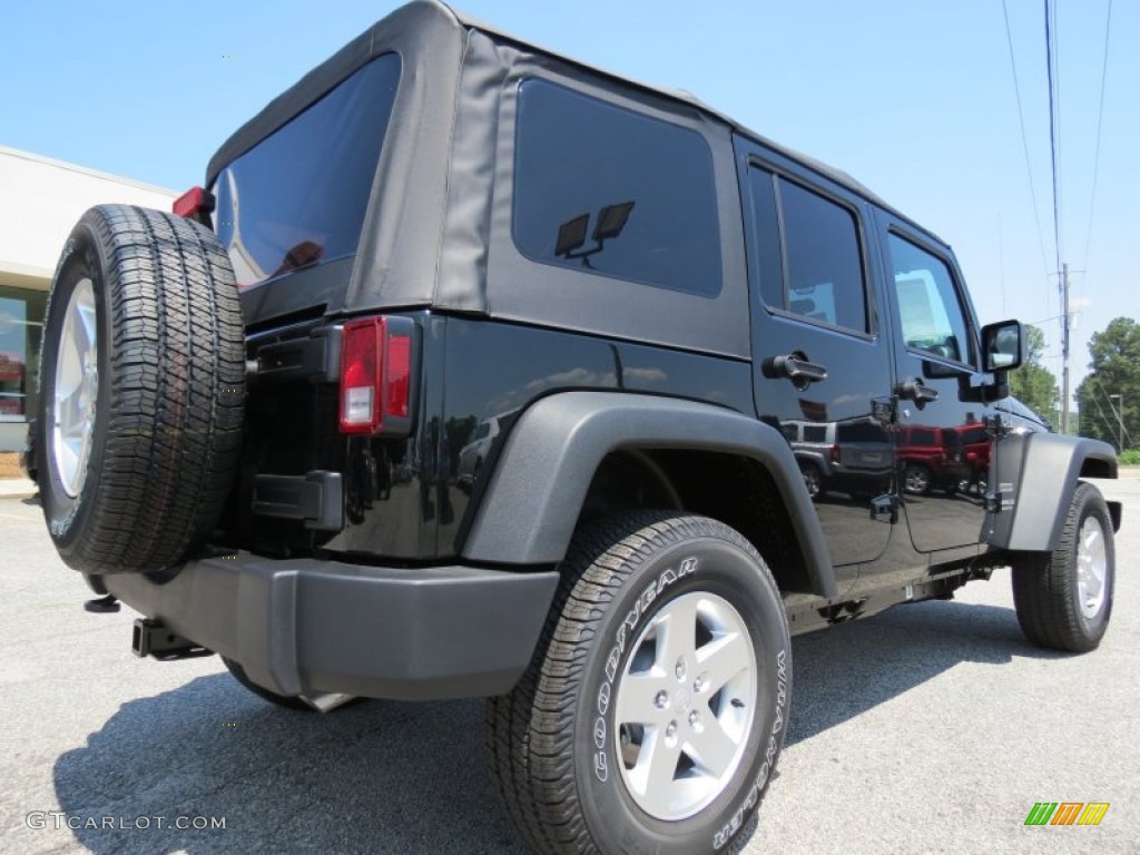 2012 Wrangler Unlimited Sport S 4x4 - Black Forest Green Pearl / Black photo #7