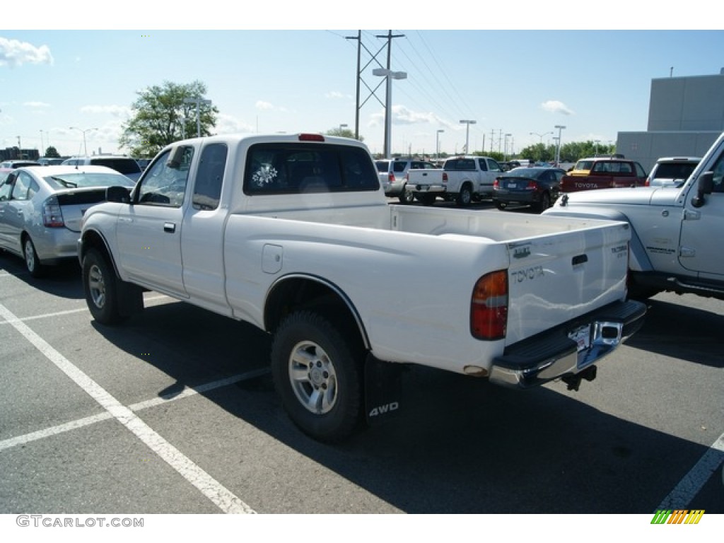 1999 Tacoma SR5 Extended Cab 4x4 - Natural White / Oak photo #3