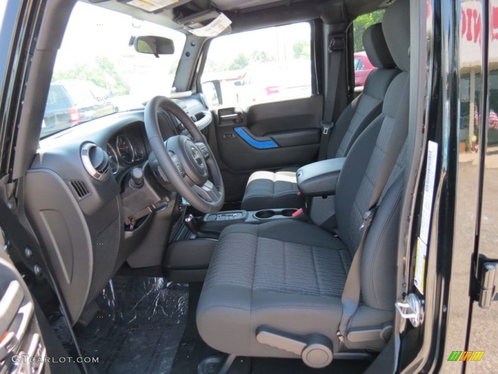 2012 Wrangler Unlimited Sport S 4x4 - Black Forest Green Pearl / Black photo #11