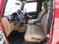 Black/Dark Saddle Interior Photo for 2012 Jeep Wrangler #65727826